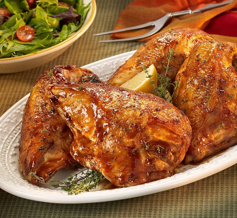 Grilled chicken plate