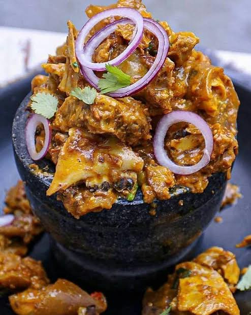 Isi Ewu — spiced goat head delicacy