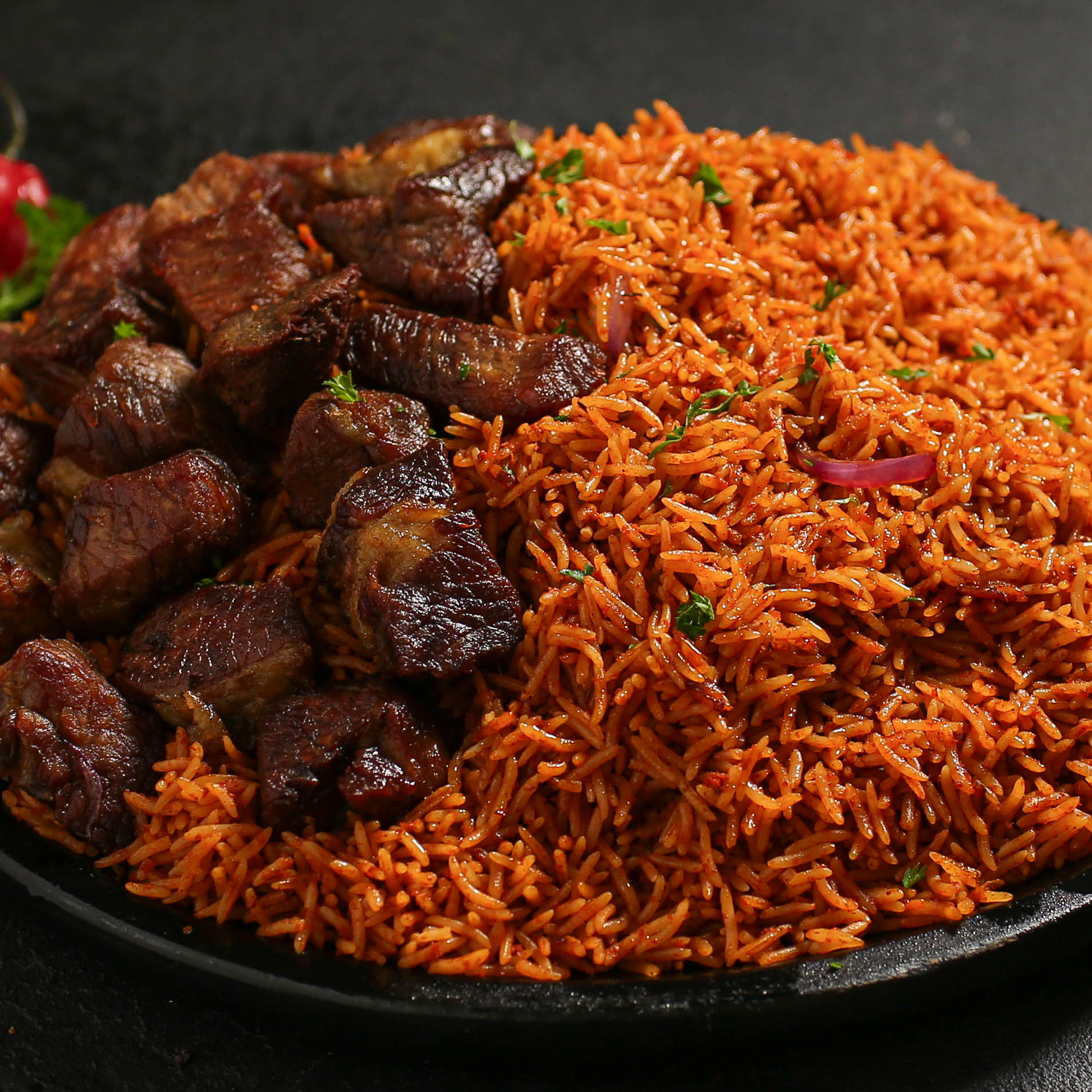 Nigerian party jollof rice
